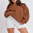 thumbnail image 4 of Sweats Surdimensionnés à Manches Longues pour Femmes, 4 of 6