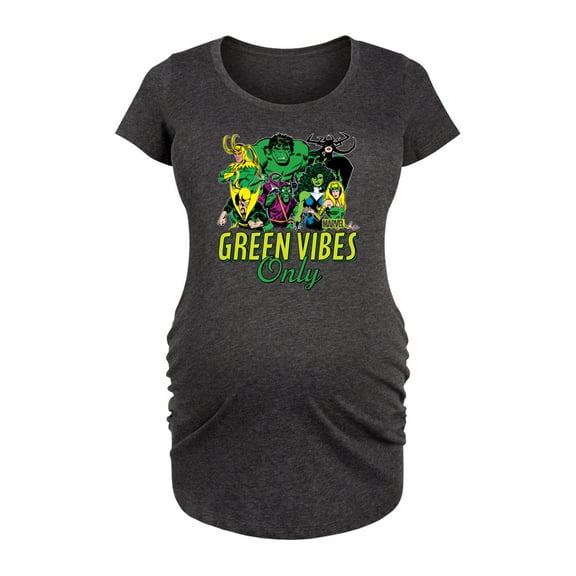 Marvel - St. Patrick's Day Incredibly Lucky - Maternity Scoop Neck Graphic T-Shirt