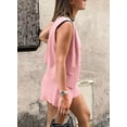 thumbnail image 2 of AURA Women V Neck Sleeveless Vest and Shorts Set Button Front Summer 2026 Casual Outfit S-XXL, 2 of 8