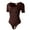 Coffee, variant on YABCSAZ Shapewear Tummy Control for Women Bodysuit Sleeveless Tank Seamless Body Shaper Underwear Waist Cincher Corset, Sculpting Snatched Waist Trainer Thong Body Suit Postpartum Support Shaper