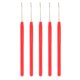 thumbnail image 1 of Jumpingount 5 piezas de herramientas de aguja de gancho para extensiones de cabello de microanillo Cuidado del cabello Rojo 5 piezas, 1 of 1