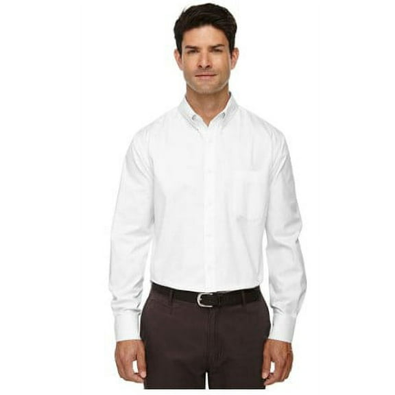 Core 365 Mens Tall Operate Long-Sleeve Twill Shirt 88193T WHITE 3XT
