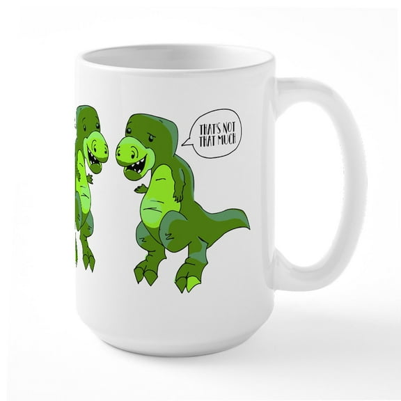 CafePress - I Love You This Much - 15 oz Ceramic Large White Novelty Mug