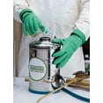 thumbnail image 4 of 730 Chemical Resistant Gloves, 15-mil Nitrile with Cotton Flock Liner, 13-inch Extended Gauntlet, Bisque Grip, CE Cat III & Food Safe, Green, Small, 12-Pack, 4 of 4