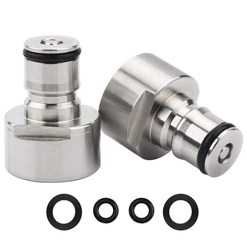 Ball Lock Conversion Kit,Sankey Keg Coupler Adapter FPT 5/8 Thread