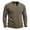 Mens Shirts Army Green, variant on Knitted Sweater Men Henley Crew Neck Long Sleeve with Pocket Casual Business Tops Pullover Dad Gifts