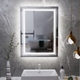 thumbnail image 6 of LUVODI LED Anti-Fog Bathroom Mirror 20x28in Dimmable Lighted Vanity Mirror Waterproof Rectangular, 6 of 12