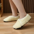thumbnail image 5 of CHUMUD Women's Sock Bootie Slippers - Faux Shearling Upper with Grippy Sole & Heel Coverage, Cozy Indoor Slide Boots, 5 of 5