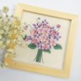 thumbnail image 1 of Kit de inicio de bordado de flores de pensamiento para manualidades de tocón hechas a mano para principiantes Baoblaze Artesanías De Punto De Cruz, 1 of 8