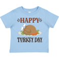 thumbnail image 3 of Inktastic Thanksgiving Happy Turkey Day Boys or Girls Toddler T-Shirt, 3 of 5