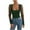 Green, variant on Lovskoo Women's Mesh Long Sleeve Shirts Dressy Business Tops Casual Blouses Work Shirts Fall Clothes Black