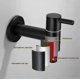 thumbnail image 5 of Promotional sales Wall Mounted Sink Faucet, Black Mop Pond Faucet, Bathroom Cold Water Tap, Balcony Bathroom, Vintage Garden Sink Faucet (Black), 5 of 5