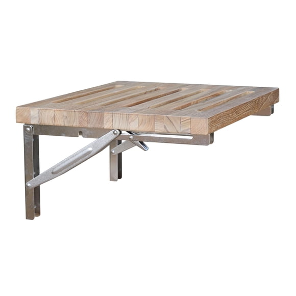 Silla Plegable de Pared Anderson Teak Madera de Teca Grado A Capacidad 227 kg