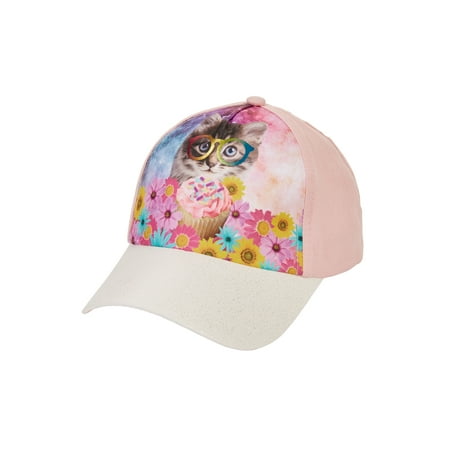 Kitty Baseball - Kitty Cupcake Twill Baseball Hat