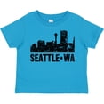 thumbnail image 3 of Inktastic Seattle Skyline Grunge Boys or Girls Toddler T-Shirt, 3 of 5