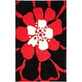 thumbnail image 2 of Safavieh Soho 7'6" X 9'6" Hand Tufted Wool Rug in Black and Red, 2 of 2