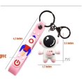 thumbnail image 3 of Keychain,Key Ring Chain Cute Cartoon With Cute Cartoon Character Ring Bag Charm Key Ring, 3 of 7