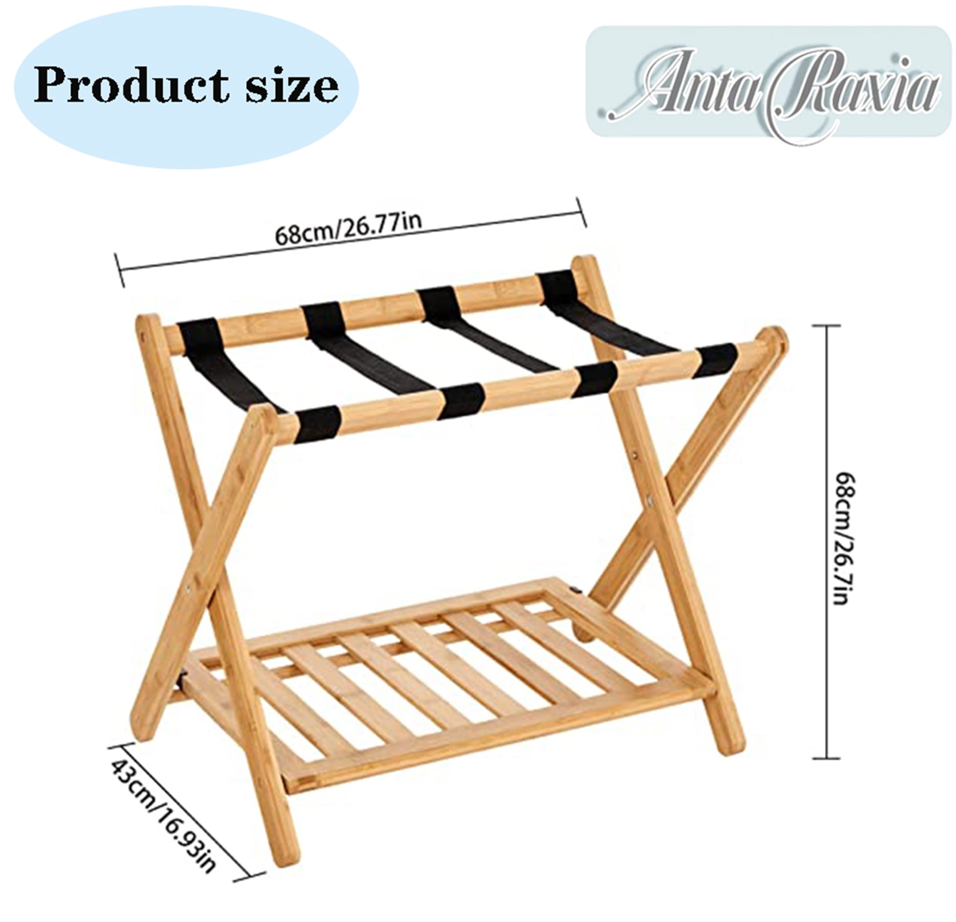 2Tier Luggage Stand Luggage Rack