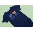 thumbnail image 5 of Election 2024 Biden USA Patriotic Aviator Glasses Baby One Piece, 5 of 5
