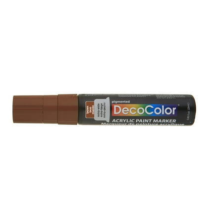 Uchida DecoColor Acrylic Paint Marker, Jumbo, Brown