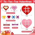 thumbnail image 2 of Juego Tic Tac Toe Axcoix para el Día de San Valentín con tarjetas de intercambio, 2 of 7