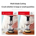 thumbnail image 3 of Onion Chopper, Hand Vegetable Chopper, Onion Press Chopper, Stainless Steel Manual Food Chopper, For Kitchen, 3 of 5