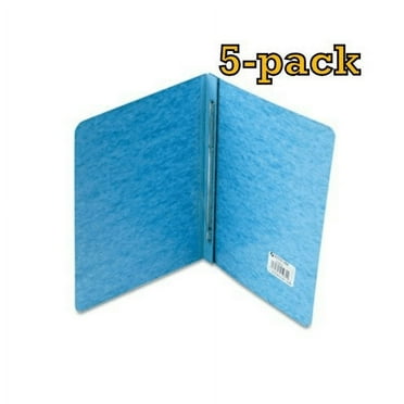 ACCO Pressboard Report Cover, Letter, 5 pack (Light Blue)