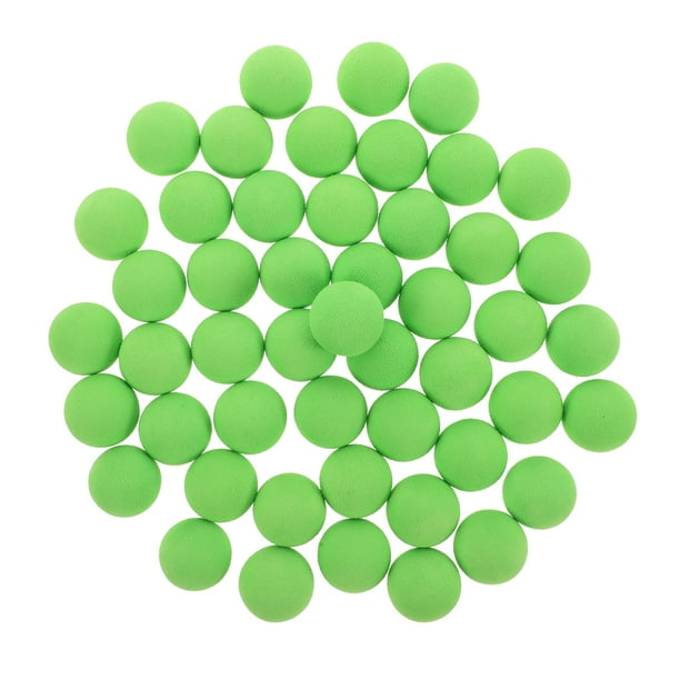50 Uds. Bolas de lanzamiento redondas que reemplazan la bola de lanzamiento, juego de disparos, juego de pelota redonda, bolas de lanzamiento, juego de disparos, juego de utilería, pelotas de juguete
