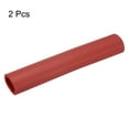 thumbnail image 3 of 2pcs 10" Pipe Insulation Tube 30mm ID 42mm OD Foam Tubing for Handle Grip, Red, 3 of 6