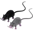 thumbnail image 1 of Juego de Ratones Realistas Espeluznantes Gris para Fiesta de Halloween, 1 of 7