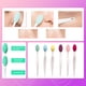 thumbnail image 4 of Minnieouse Cepillo de espinillas para la nariz Cepillo de silicona para la nariz Herramienta exfoliante facial de doble cara elástica, rosa Cuerpo del baño Rojo, 4 of 6