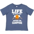 thumbnail image 3 of Inktastic Life is Better Around the Campfire Boys or Girls Toddler T-Shirt, 3 of 5
