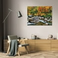 thumbnail image 3 of Larry Malvin 32x23 Gallery Wrapped Canvas Wall Art Titled - Swift River Pass Scenic, 3 of 4