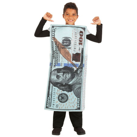 Money, Money! 100 Dollar Bill Child Costume