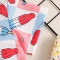 thumbnail image 5 of Toddler Boys Short Set Independence Day 4th Of July Prints T Shirt Tops Shorts Child Kids Gentleman Outfits, 5 of 6