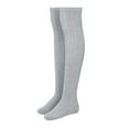 thumbnail image 3 of iOPQO Over the Knee Socks, Thick Socks Women, Warm Socks for Women, Thick Thigh High Socks, Winter Socks for Women, Gray One Size, 3 of 9