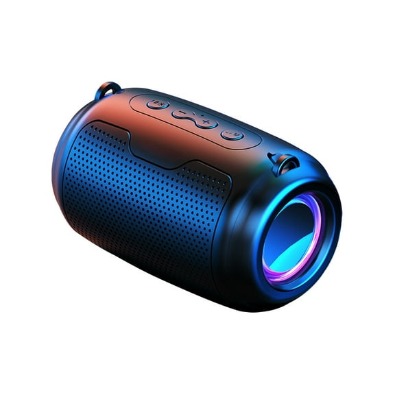 Tuphregyow Portable Bluetooth Speakers,Wireless Speaker Loud Stereo Sound,Outdoor Speaker With Bluetooth 5.0,Deep Bass,Clear Stereo Sound,Dual Pairing Average 7H Playtime for Home,Party,Travel