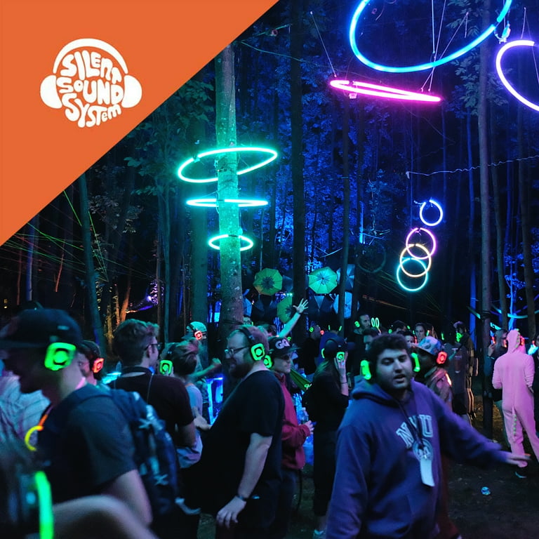 Silent Sound System Light DJ Party Starter Pack - 25 LED