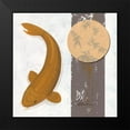 thumbnail image 2 of Gruhn, Nicole 12x12 Black Modern Framed Museum Art Print Titled - Koi Creme Spot II, 2 of 5
