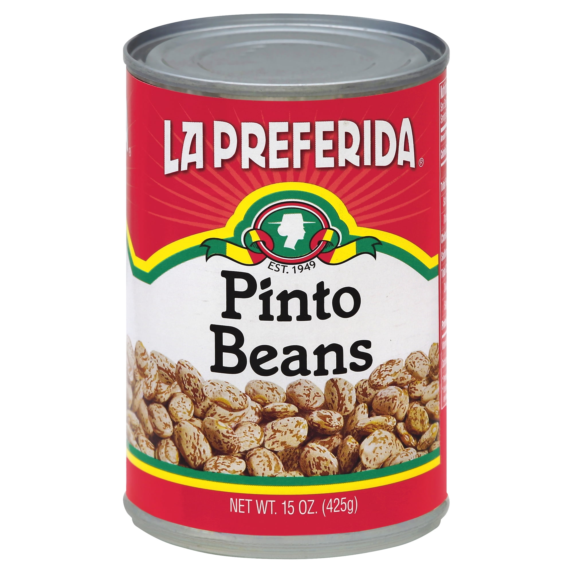 La Preferida - Bean Pinto - 15 Oz, Case of 12