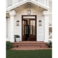 thumbnail image 4 of 4 Light Outdoor Wall Lantern Rain Or Shine Made For Coastal Environments-Black Finish Capital Lighting 943843Bk, 4 of 10