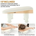 thumbnail image 3 of Unique Bargains Nail Arm Rest with Height Adjustment U Shaped Manicure Hand Rest Detachable Arm Rest for Nail Tech for Salons or Home Use Beige, 3 of 7