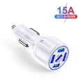 thumbnail image 7 of YeekTok Quick Car Charge Mini 5 Ports Multi USB QC 3.0 Fast Charging for Android iPad iPhone Samsung Charger Adapter in Car, 7 of 7