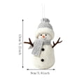 thumbnail image 3 of Christmas Snowman Hanging Ornament, Cute Winter Character Pendant for Xmas Tree Home Holiday Party and Festive Decor, 3 of 3