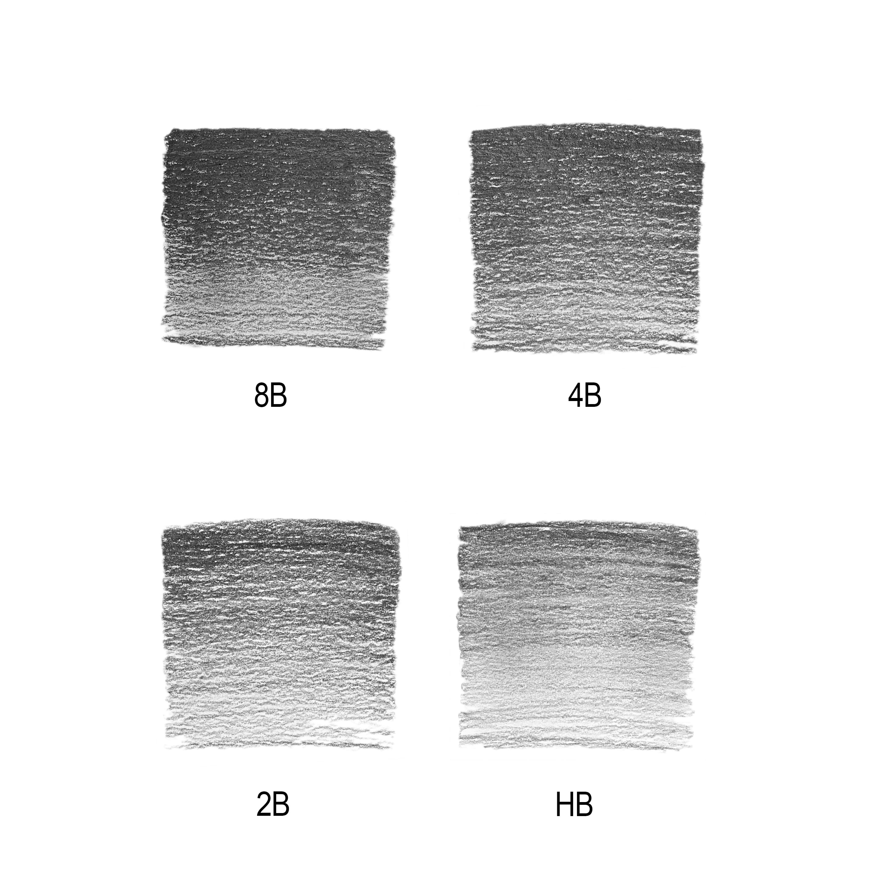 Winsor & Newton Studio Collection Graphite Pencil Set & Eraser, 6 Pack