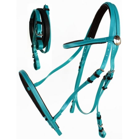 Endurance Bridle - Horse English Endurance Dressage Biothane Bridle Halter Reins Set 40HS47