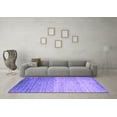 thumbnail image 3 of Ahgly Company Indoor Rectangle Abstract Purple Contemporary Area Rugs, 4' x 6', 3 of 4