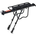 thumbnail image 1 of Bike Rear Rack - Universal Bike Rack - Adjustable Bike Storage - Black, 1 of 5