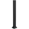 thumbnail image 1 of 3" x 3" x 43.5" Aluminum Mounting Post - Black, 1 of 2