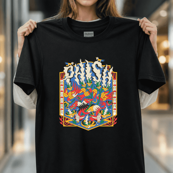 Phish Summer 2024 Tour Jam Band Fan Concert Unisex T-Shirt NS174, S - 5XL